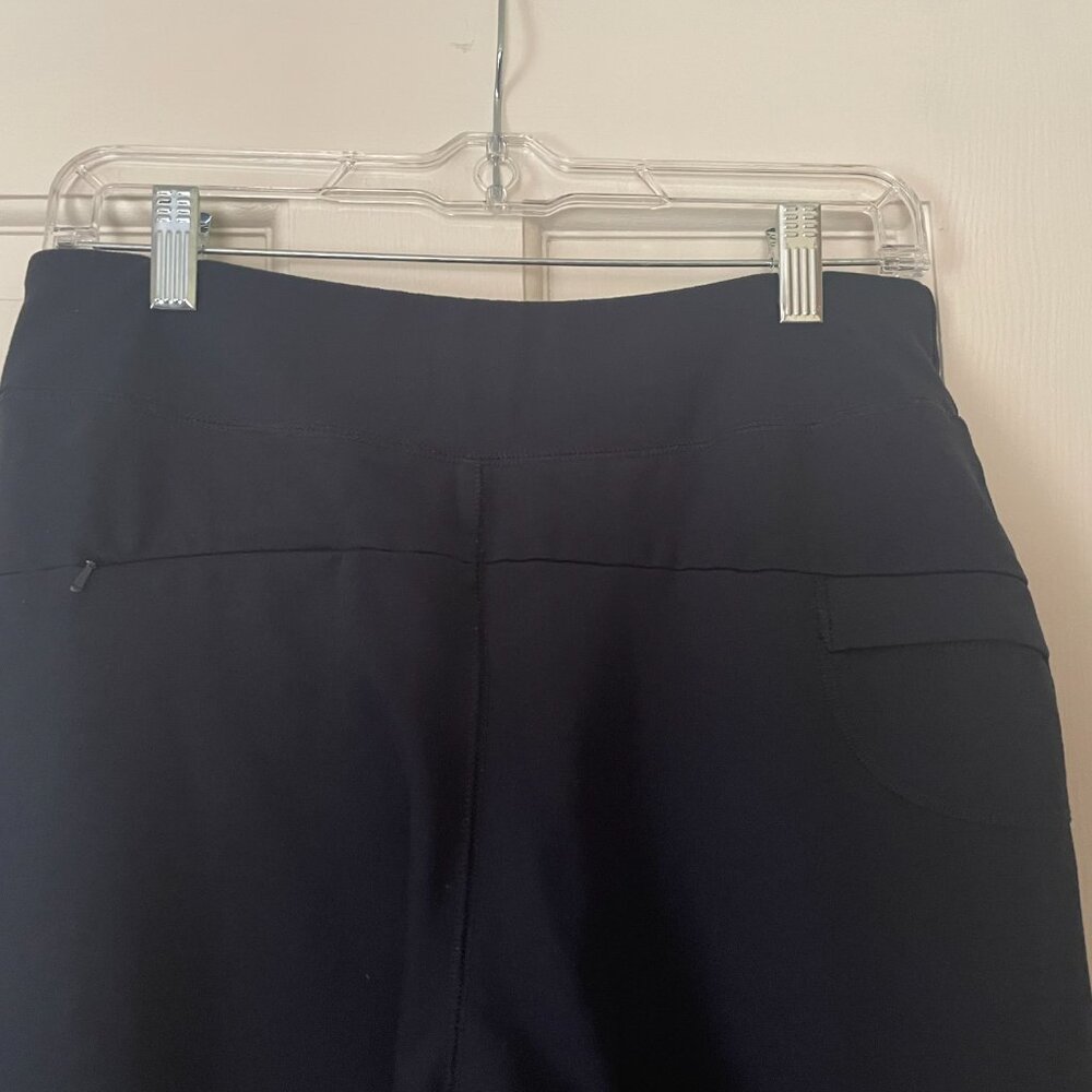 Woman Lands End Navy Size Medium Yoga Pants - Picture 7 of 7